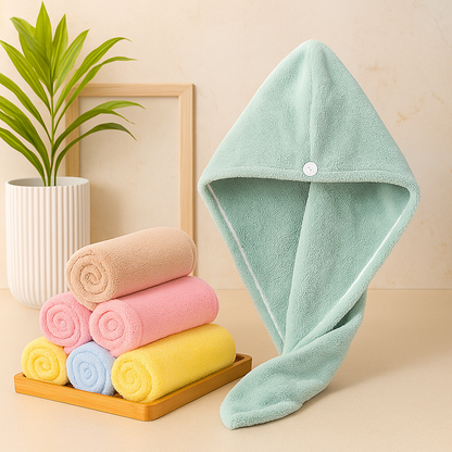 Microfiber Fast Hair Drying Towel